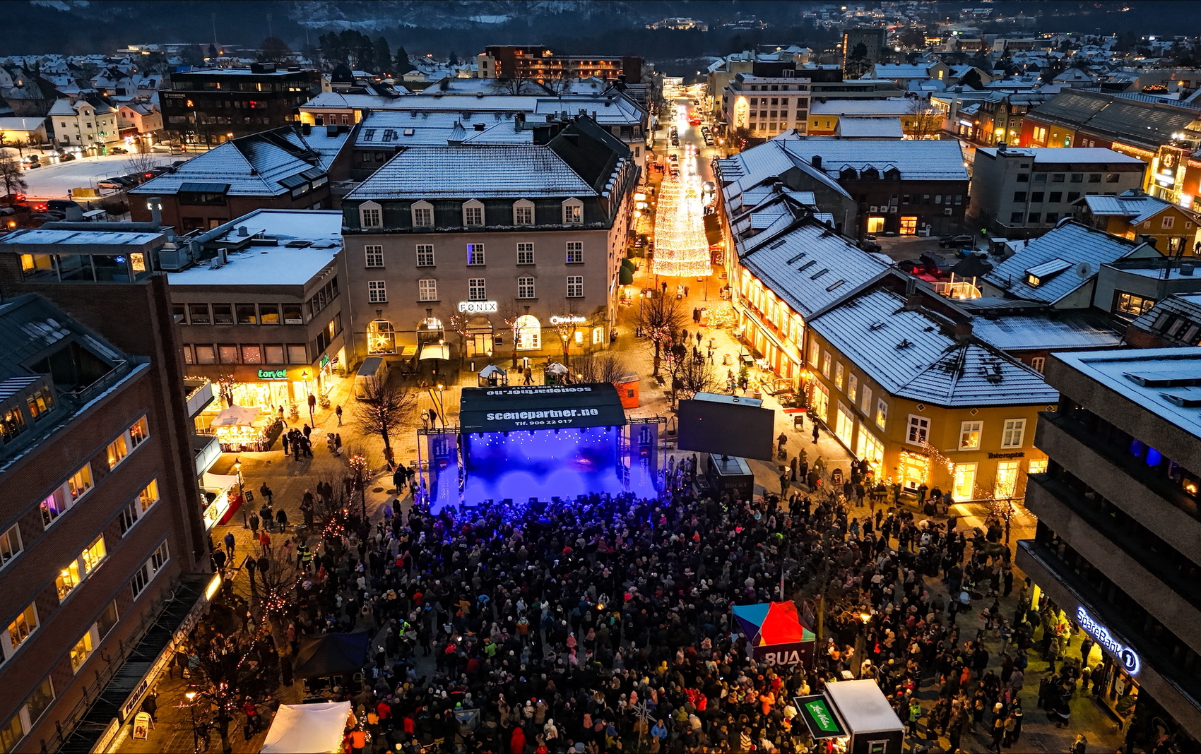 Takk for en magisk førjulsdag i Hønefoss!