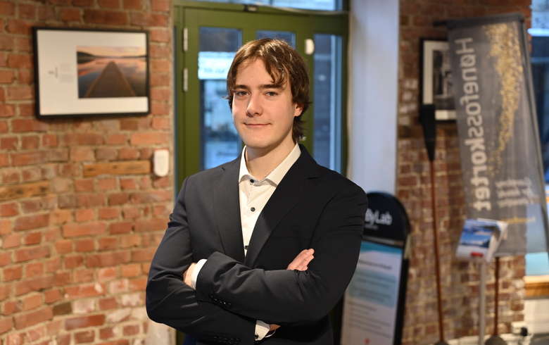 Møt Hugo – vår intern fra USN 