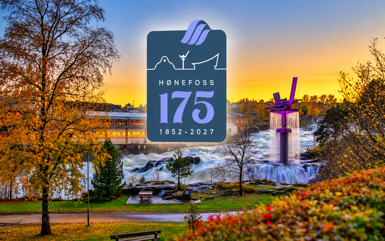 Hønefoss by 175 år – nå starter nedtellingen! 